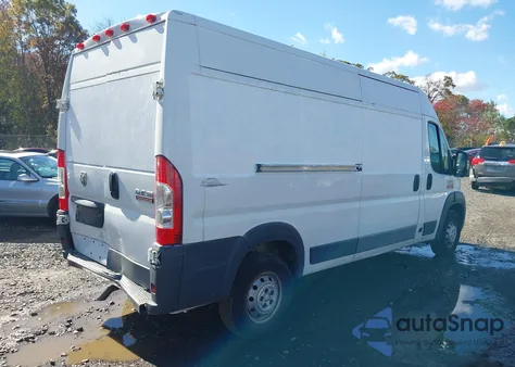 2017 Ram Promaster 2500 High Roof 159 Wb z USA, uszkodzony, nr VIN 3C6TRVDG2HE503305